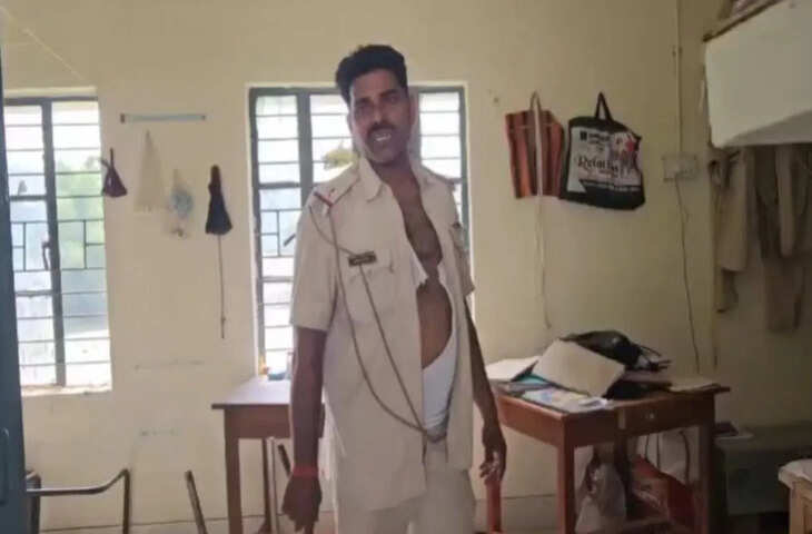 शराब तस्कर को थाने से भगा ले गए, साहब की वर्दी तक फाड़ी; जनाब देखते रह गए