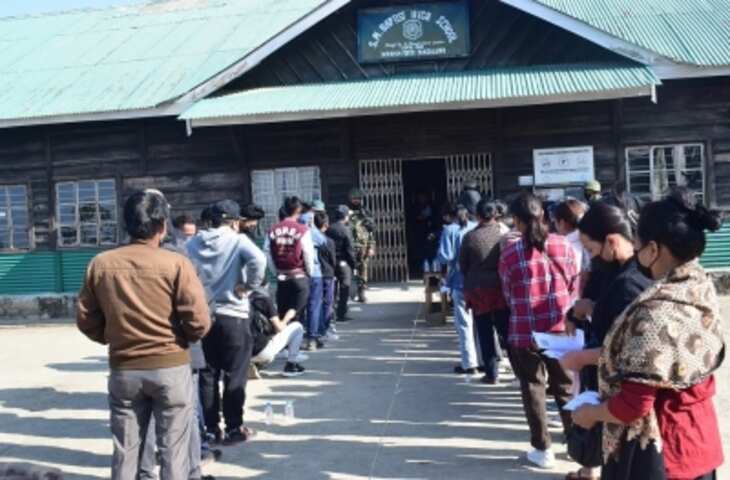 Nagaland Election 2023 : सुबह 9 बजे तक लगभग 13 प्रतिशत मतदान