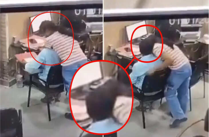 Viral Video: थाने के अंदर ऑन-ड्यूटी सिपाहियों का रोमांटिक Kiss VIDEO वायरल,&nbsp;दोनों सिपाहियों पर गिरी गाज