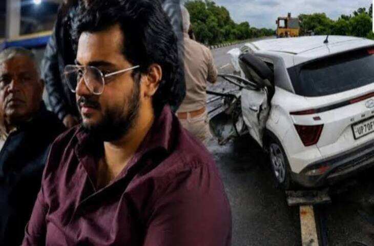 अतीक अहमद के बेटे अबान की तेज रफ्तार क्रेटा का एक्सीडेंट, डिवाइडर से टकराकर 10 फीट हवा में उछली कार