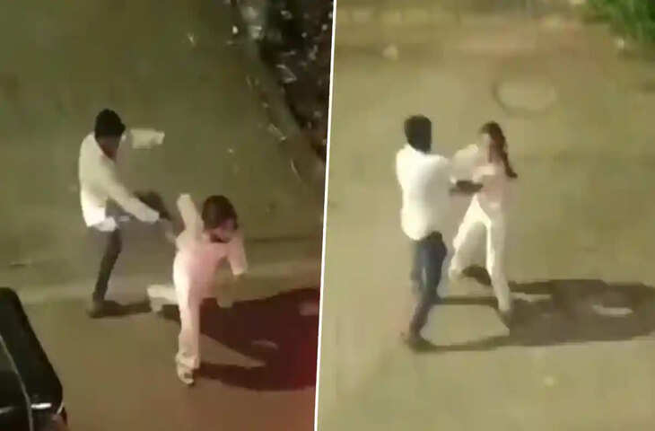 पुणे में बीच सड़क पर युवती के साथ मारपीट करते हुए कैमरे में कैद हुआ युवक, Viral Video देख आगबबूला हुए यूजर्स&nbsp;