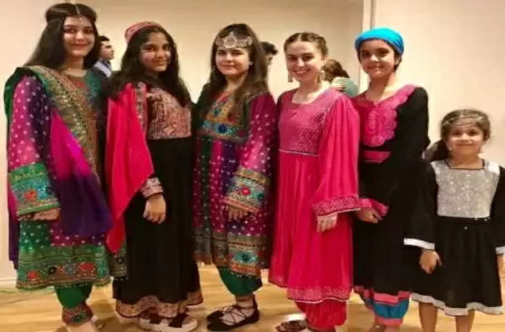 Afghan Women ने रंगीन कपड़ों में तस्वीरें शेयर कर तालिबान के हिजाब फरमान का किया विरोध