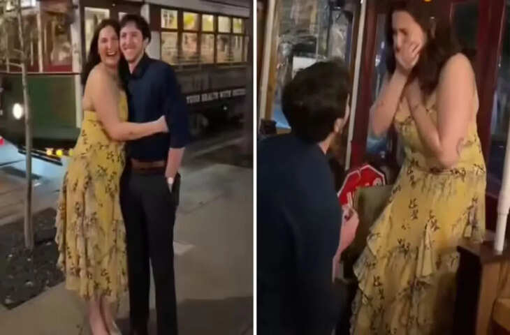 डलास से वायरल हुआ रोमांटिक प्रपोज़ल वीडियो: प्यार के इजहार का खूबसूरत पल छू गया लोगों का दिल