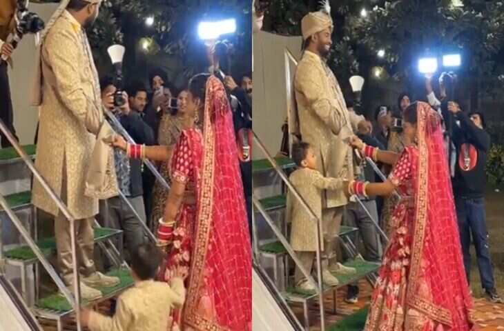 शादी के बीच छोटे बच्चे ने किया ऐसा करिश्मा कि इंटरनेट पर मच गई धूम, आपका भी दिल जीत लेगा वीडियो 