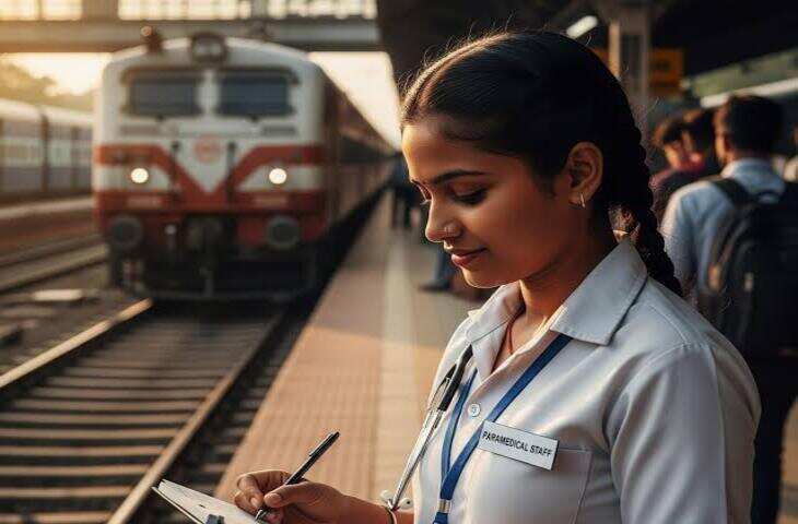 रेलवे में पैरामेडिकल स्टाफ की बड़ी भर्ती: 560 पदों के लिए 15 सितंबर से करें ऑनलाइन आवेदन
