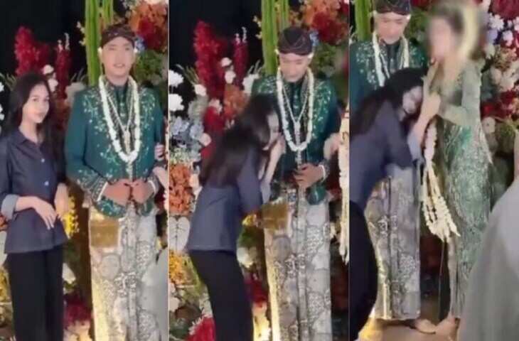 Viral Video: EX की शादी में लड़की ने दूल्हे का हाथ चूमा, दुल्हन ने किया सबके सामने कर दिया कुछ ऐसा कि पूरी बरात रह गई सन्न&nbsp;