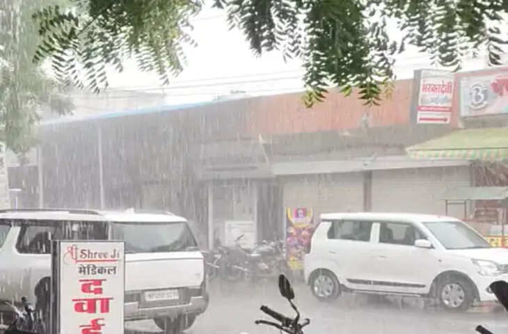 धार में सावन में झमाझम बारिश का दौर: 12 अगस्त तक 20.9 इंच पानी; पिछले साल से 3.32 इंच ज्यादा, सोयाबीन को फायदा