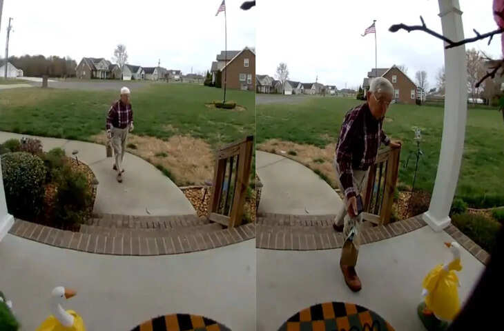 78 साल के बुजुर्ग ने पत्नी के इलाज के लिए बनकर डिलीवरी बॉय, सोशल मीडिया पर लोगों ने की मदद