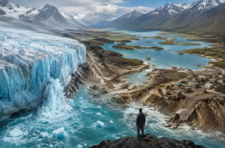 Climate Change: धरती पर मंडरा रहा नया संकट! ग्लेशियरों के पिघलने से बन सकती है 56 हजार नहरें,&nbsp;वैज्ञानिकों ने दी चेतावनी&nbsp;