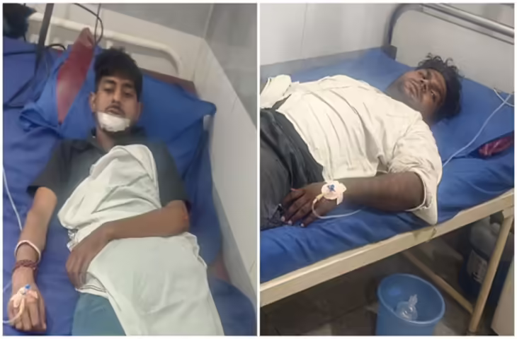 सड़क हादसे में दो युवकों की मौत, दो गंभीर रूप से घायल; चार दोस्त एक ही बाइक पर थे सवार