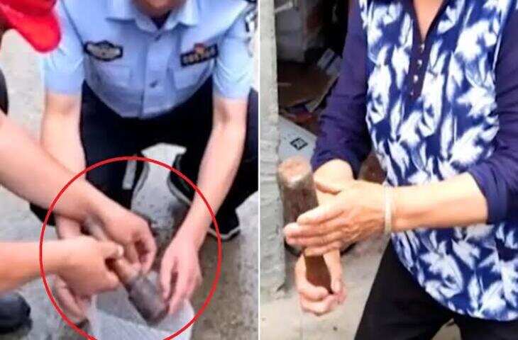 20 साल तक हथौड़ा समझकर इस्तेमाल करती रही दादी, निकला चीन की सेना का जिंदा हैंड ग्रेनेड