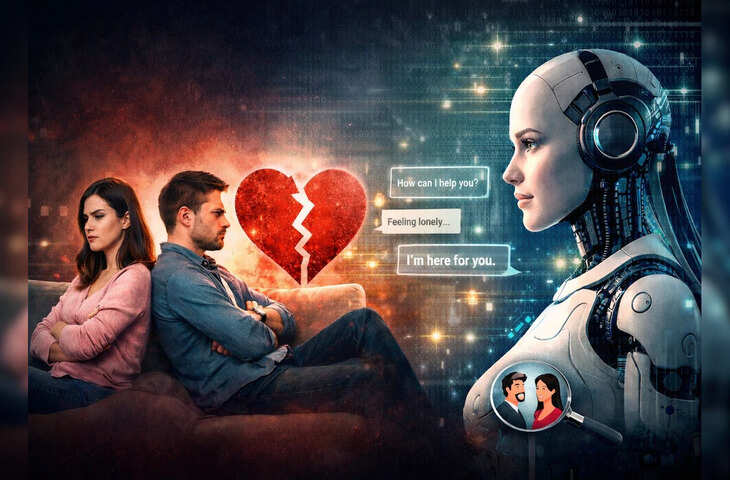 'कहीं बिगड़ न जाए संबंध...'&nbsp;पति-पत्नी के रिश्तों पर मंडराया AI का साया, सर्वे में आधे से ज्यादा लोगों ने जताई चिंता