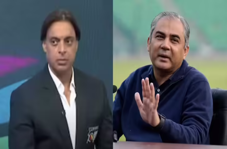 IND vs PAK हार पर Shoaib Akhtar बौखलाए, बोले- &lsquo;क्रिकेट की समझ नहीं&rsquo;, बाबर और मोहसिन को लगाई लताड़&nbsp;