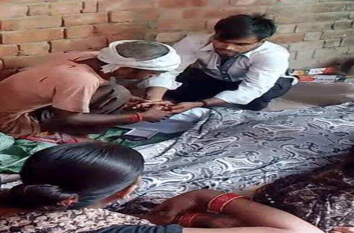 पिता की मौत के बाद अंगूठा लगवाकर 3 करोड़ की जमीन हड़पने का आरोप, लखनऊ में बेटे-बहू बेदखल