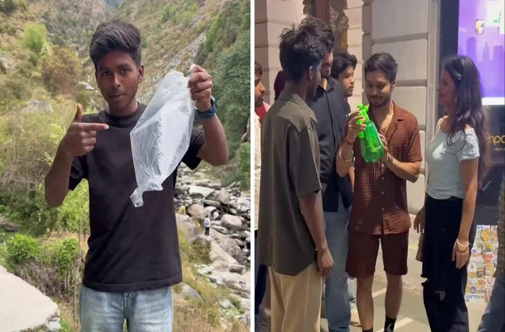 दिल्ली वालों ने खरीदी पहाड़ों की हवा बंदे के अनोखे बिजनेस का वीडियो वायरल, लोग बोले - 'दिमाग हो तो ऐसा'