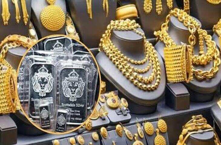 सोने-चांदी के दाम में बड़ी गिरावट, वीडियो में जाने 24 कैरेट गोल्ड ₹1.48 लाख पर आया; चांदी भी ₹9 हजार सस्ती