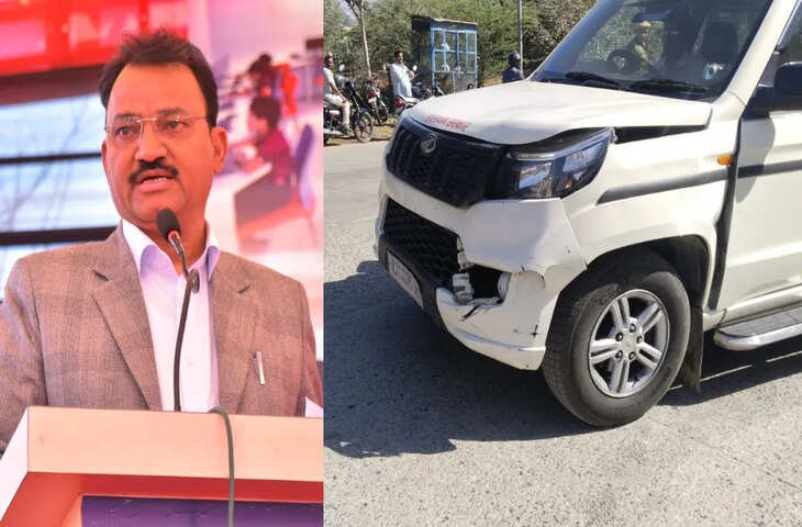 झुंझुनूं में डिप्टी सीएम डॉ. प्रेमचंद बैरवा के काफिले में हादसा, कोई जनहानि नहीं