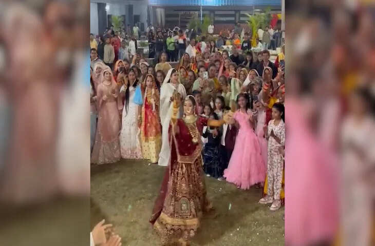 दुल्हन ने एंट्री लेते ही किया दूल्हे के लिए डांस, काजोल के गाने पर डांस कर बदल दिया पूरा माहौल, सात जन्मों तक करेंगे याद