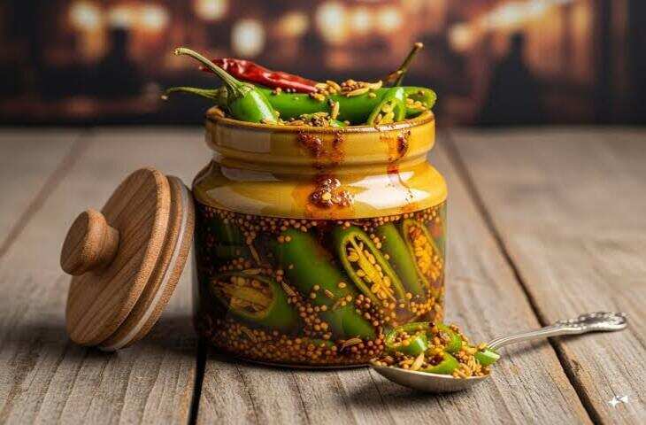 Green Chilli Pickle Recipe: 5 मिनट में चटपटा हरी मिर्च का अचार,&nbsp;1 सीक्रेट ट्रिक से सालों नहीं होगा खराब