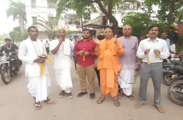 मुरैना में इस्कॉन की संकीर्तन यात्रा, जगन्नाथ रथयात्रा के प्रचार-प्रसार की शुरुआत