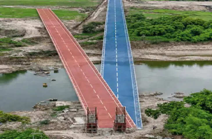 इंदौर रोड से जोड़ने वाले बायपास में बड़ी लापरवाही: इंजीनियरों ने सड़क की जगह खेत में उतारा पुल, सिंहस्थ मार्ग पर उठे सवाल