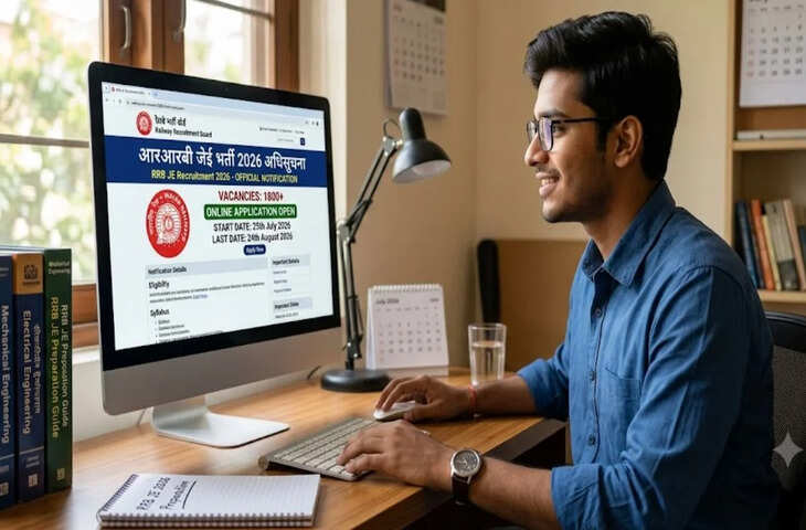 Railway Jobs 2026: इंजीनियरिंग युवाओं के लिए बड़ी खुशखबरी, RRB JE भर्ती में 4098 पदों पर मौका, जानें आवेदन की तारीख और योग्यता