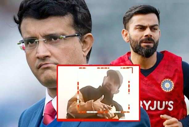 Sourav Ganguly Virat Kohli Chetan.JPG