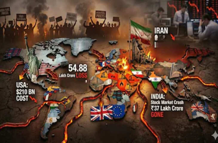 जंग की तबाही का पूरा हिसाब! 4000+ मौतें, ₹54.88 लाख करोड़ का नुकसान, जानें किस देश को सबसे बड़ा झटका