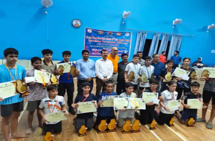 देवरिया में तीन दिवसीय टूर्नामेंट का समापन, मेघा और रोबिन बने चैंपियन; 200 खिलाड़ियों ने लिया हिस्सा