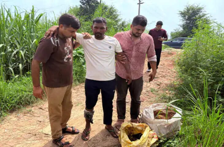 मुजफ्फरनगर में चेकिंग के दौरान बदमाश से मुठभेड़, पैर में गोली लगने से घायल; 30 किलो एल्युमिनियम तार बरामद