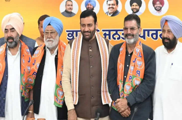 प्रकाश सिंह बादल के चचेरे भाई ने BJP का दामन थामा, बेटे के साथ चंडीगढ़ में जॉइन की पार्टी; अकाली दल को झटका