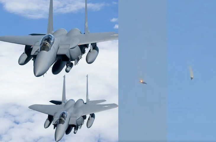 कुवैत में अमेरिकी F-15 लड़ाकू विमान दुर्घटनाग्रस्त, ईरान बोला- 'हमने मार गिराया ...'