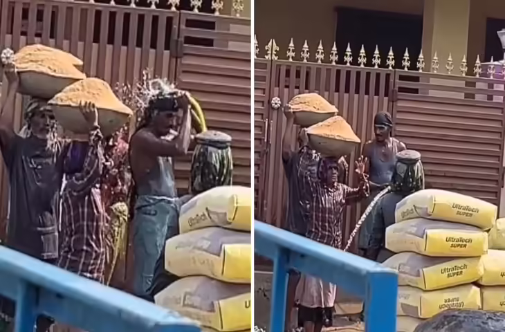 गर्मी, मजबूरी और मजदूरी: 50&deg;C तापमान में काम कर रहे मजदूरों की हालत देख भर आएगा दिल, देख अपनी हर मुसीबत लगेगी छोटी&nbsp;