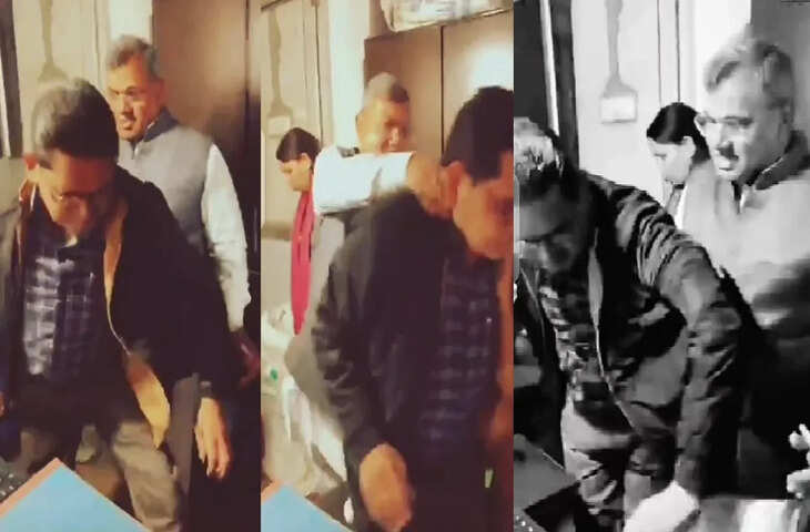 सहारनपुर में महापौर ने निरीक्षण के दौरान क्लर्क को गर्दन पकड़कर घसीटा, वीडियो सोशल मीडिया पर वायरल