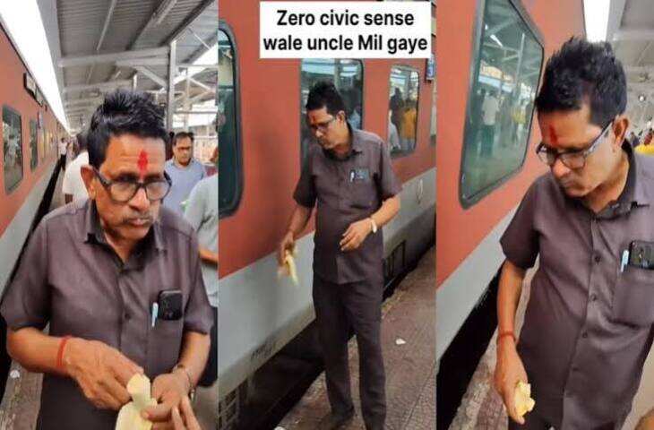 वियतनाम एयरपोर्ट पर फर्श पर बैठे जापानी-कोरियाई यात्रियों को देख भारतीय युवक ने दिया रिएक्शन, वीडियो वायरल
