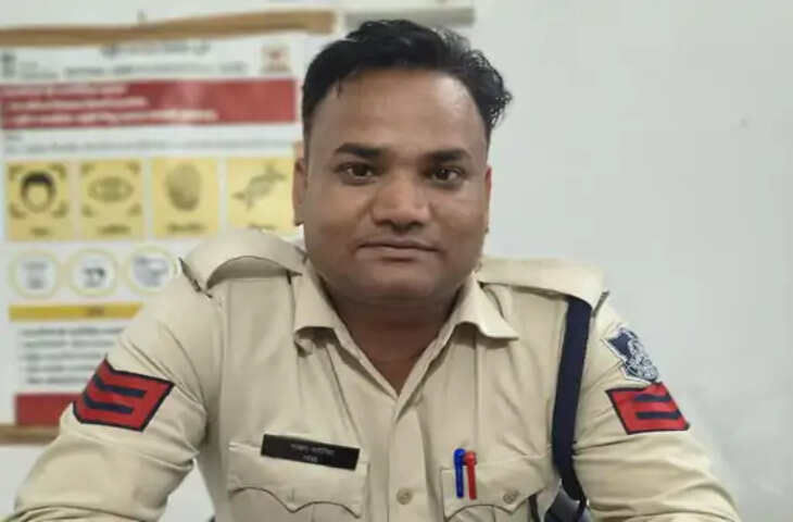 सागर कैंट थाने के प्रधान आरक्षक की मौत: ड्यूटी के दौरान सीने में दर्द उठा, साथी पुलिसकर्मी अस्पताल ले गए