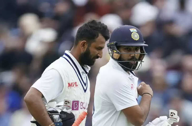 Pujara Rohit Oval TestPujara Rohit Oval Test