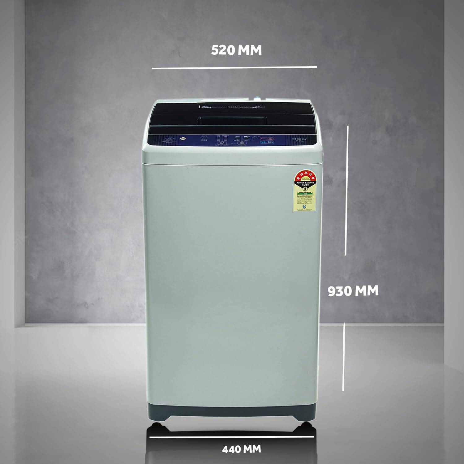 हायर ओशनस वेव ड्रम पूरी तरह से स्वचालित टॉप लोड वॉशिंग मशीन