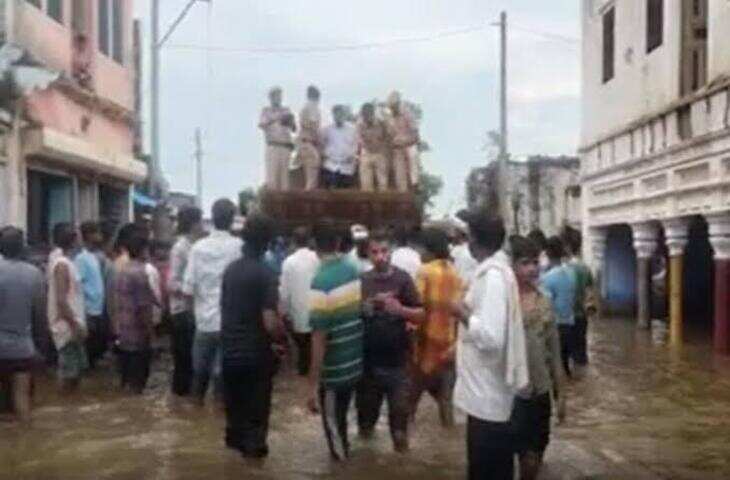 राजस्थान में कई जिलों में बारिश, बाड़मेर में पानी में फंसे ट्रक और बाइक सवारों को ग्रामीणों ने बचाया; वीडियो में जाने एक सप्ताह कमजोर रहेगा मानसून