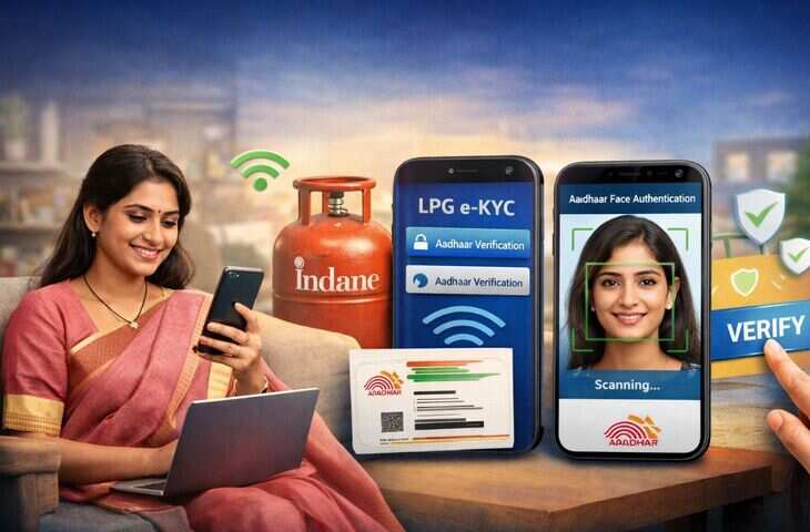 गैस सिलेंडर ग्राहकों के लिए जरूरी सूचना! जल्द पूरा करें Aadhaar e-KYC, नहीं तो हो सकती है परेशानी