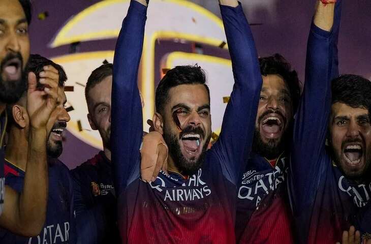 बड़ी खबर! IPL 2026 फाइनल से पहले RCB को बड़ा झटका सेलिब्रेशन पर लगा बैन, जानिए क्या है वजह&nbsp;