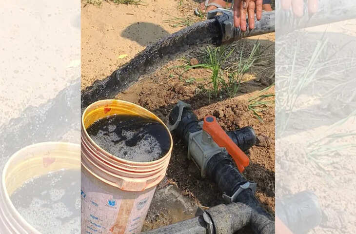 बाड़मेर में क्रूड तेल उत्पादन के बाद कृषि प्रभावित, किसानों की मेहनत बर्बाद