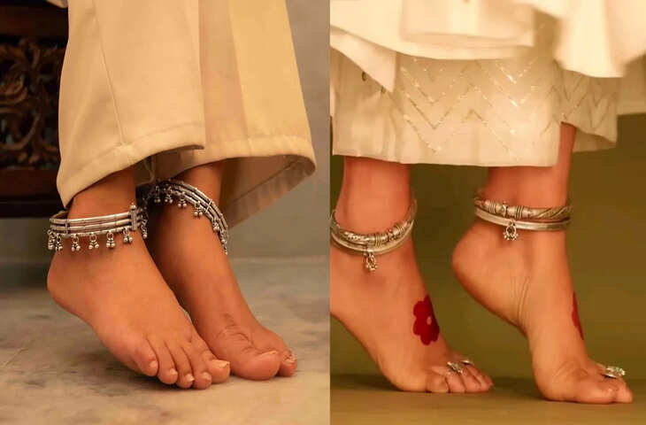 फिर लौटा दादी-नानी के जमाने का फैशन: पैरों की खूबसूरती बढ़ाएगा 'कड़ा पायल' का नया ट्रेंड, देखें लेटेस्ट डिजाइन