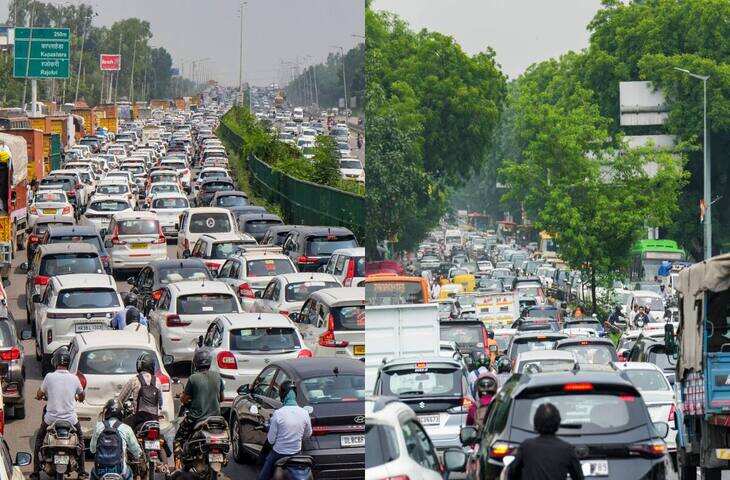 Delhi Traffic Advisory: नवरात्रि के मौके पर इन मार्गों पर भारी भीड़, जाने किन रास्तों पर निकलने से फंस सकते है आप&nbsp;