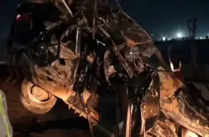 बूंदी में भीषण सड़क हादसा, कार पर बजरी भरा ट्रेलर पलटने से चार की मौत, एक गंभीर घायल