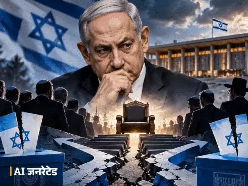Israel Election: नेतन्याहू की सत्ता पर संकट, दक्षिणपंथी पार्टियों के बागी तेवर से बढ़ी मुश्किलें