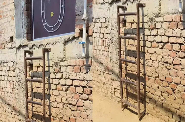 अजीब घर का वायरल वीडियो: ऊंचाई पर बना मकान और टंकी जैसी सीढ़ी देखकर लोग हैरान