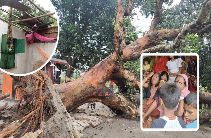 सीमांचल में आंधी और वज्रपात से भारी तबाही, 4 की मौत; कई जिलों में जनजीवन प्रभावित