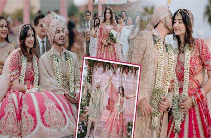 मशहूर&nbsp;सोशल मीडिया इन्फलुएंसर Sunny Chopra ने अपनी लॉन्ग टाइमगर्लफ्रेंड के साथ लिए सात फेरे, मिनटों में वायरल हुई फोटोज&nbsp;