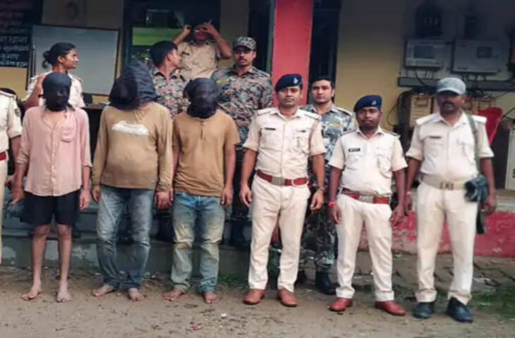 औरंगाबाद में CSP संचालक से लूट का खुलासा, तीन अपराधी गिरफ्तार; 62 हजार रुपये, कट्टा और बाइक बरामद
